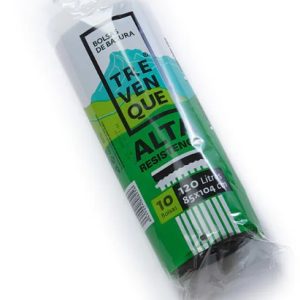 BOLSA BASURA COMUNIDAD 85X105 NEGRA 10U C/24 TREVENQUE (ALTA RESISTENCIA)