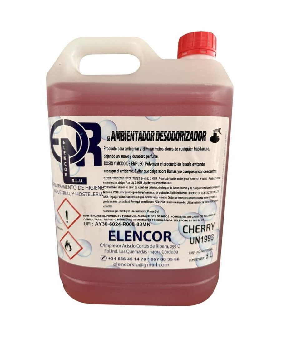 AMBIENTADOR DESODORIZADOR CHERRY