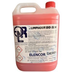 BIO-SUN CHERRY LIMPIADOR MULTIUSOS Y FREGASUELOS BIOPERFUMADO.
