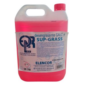 G2 DESENGRASANTE «SUP-GRASS»-Multiusos industrial (suelos, alimentaria, hornos, llantas, automoción, chimeneas..)